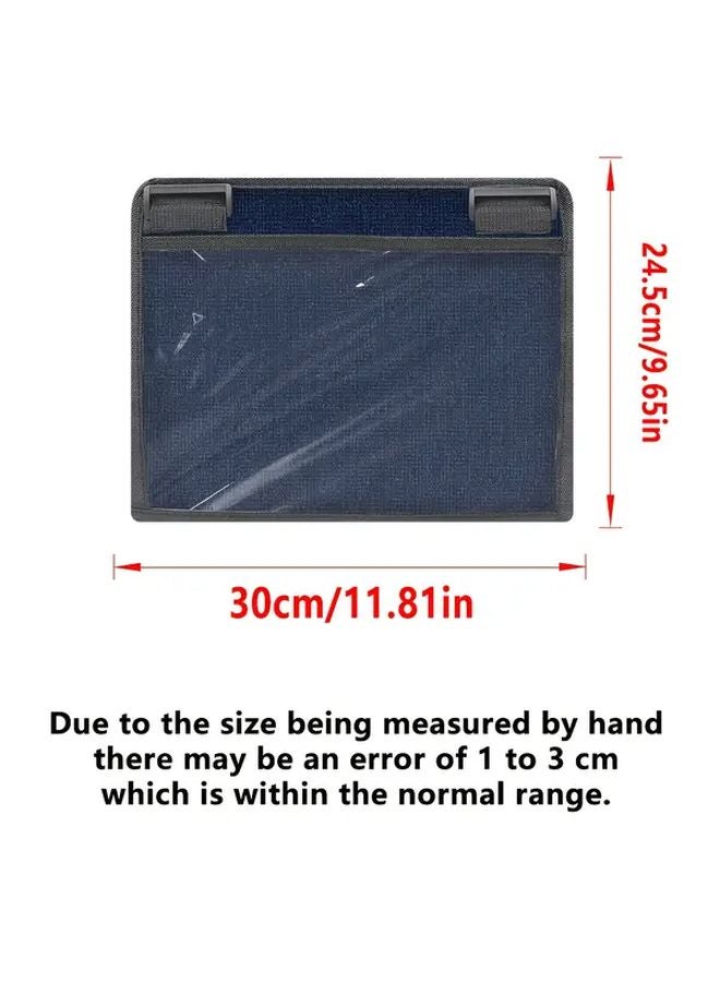 Gray Travel Organizer Bag With Tablet Laptop Holder Overhead Compartment Friendly - Image 3